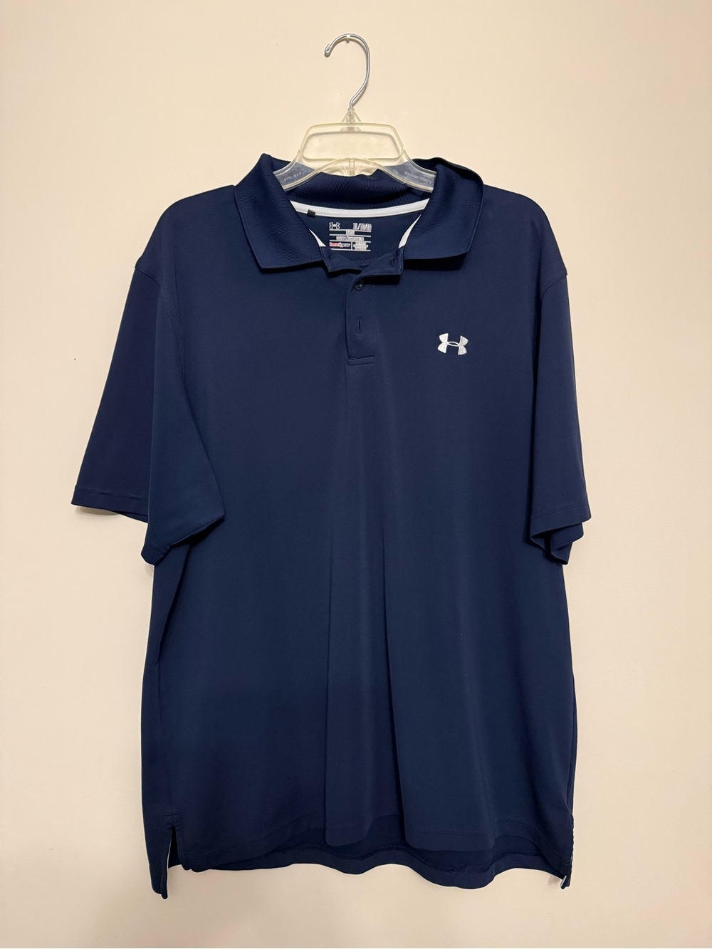 Under Armour Men’s Dark Blue Performance Polo